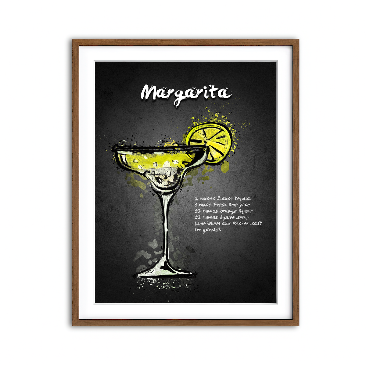 Framed Print 3x4 Walnut