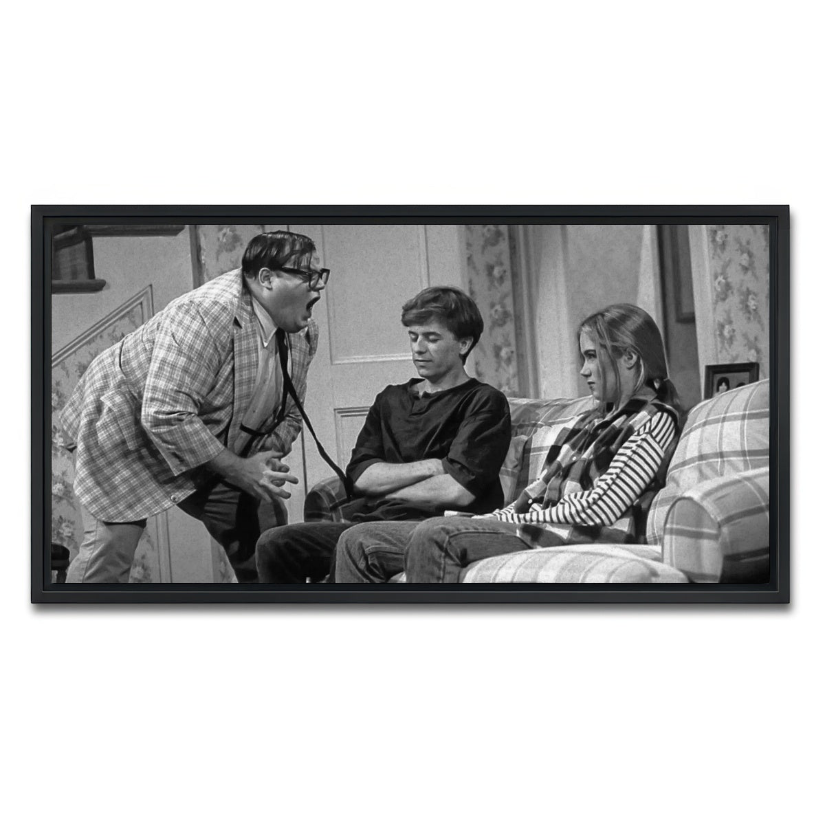 AUTO-MOCKUP WHITE | Matt Foley | 1 Piece | Black Framed Canvas | group=2x1