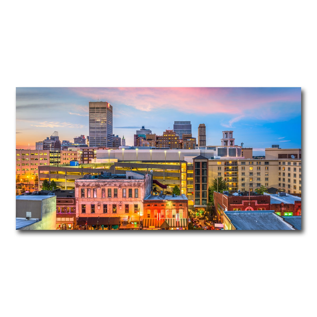 AUTO-MOCKUP WHITE | Memphis | 1 Piece | Gallery Wrap Canvas | group=2x1