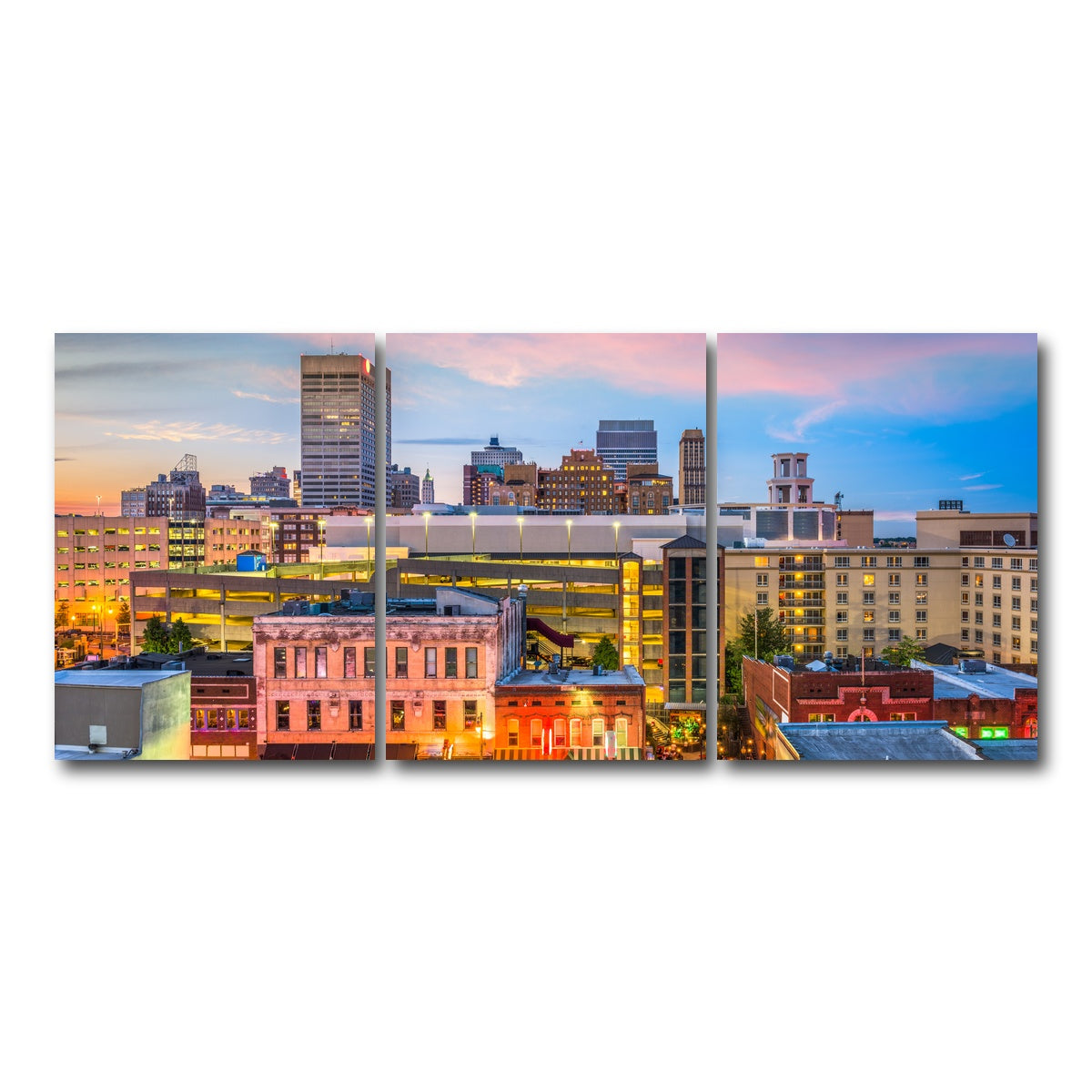 AUTO-MOCKUP WHITE | Memphis | 3 Piece | Gallery Wrap Canvas | group=18x24