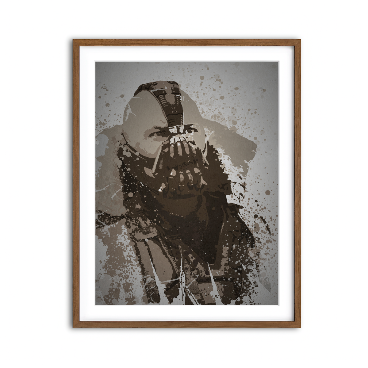 Framed Print 3x4 Walnut