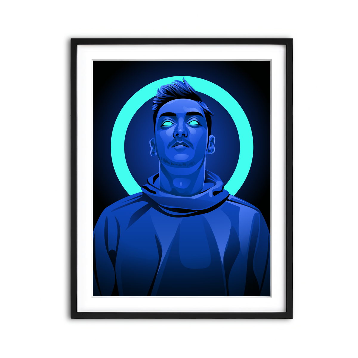 Framed Print 3x4 Black