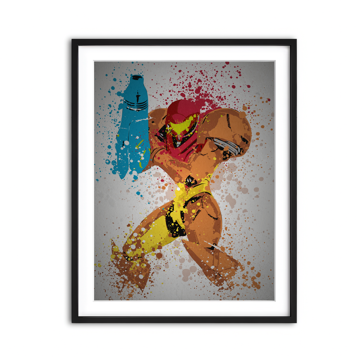 Framed Print 3x4 Black