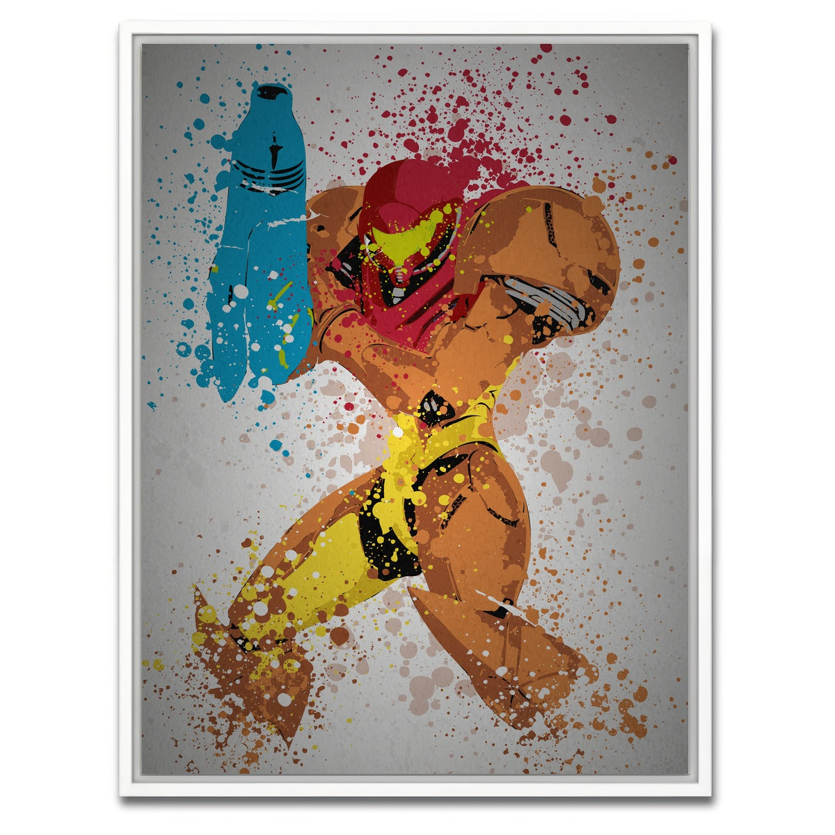 AUTO-MOCKUP WHITE | Metroid | 1 Piece | White Framed Canvas | group=3x4