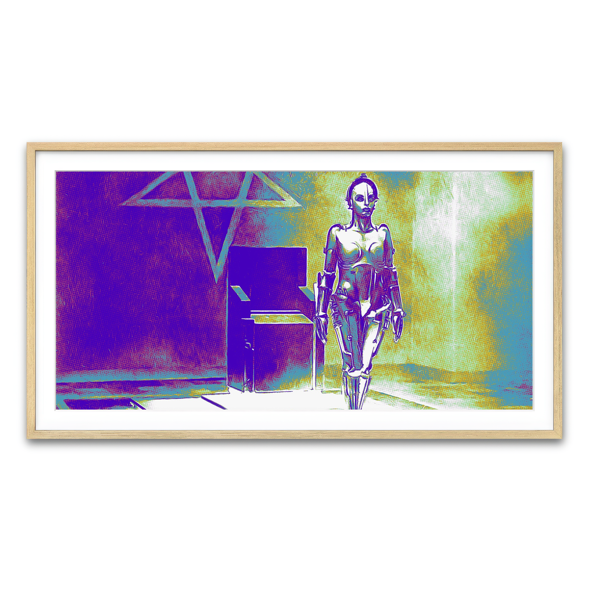 Framed Print 2x1 Natural