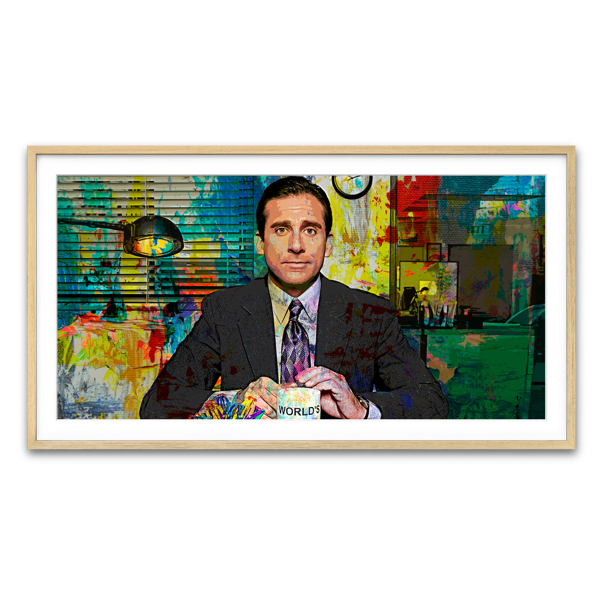 Framed Print 2x1 Natural