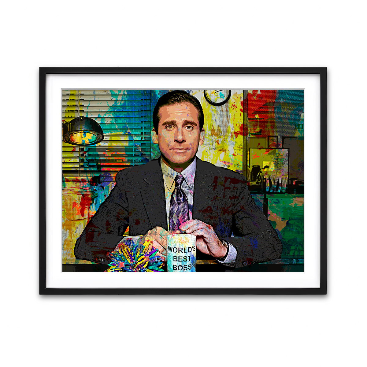 Framed Print 4x3 Black