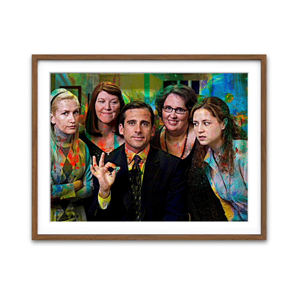 Framed Print 4x3 Walnut