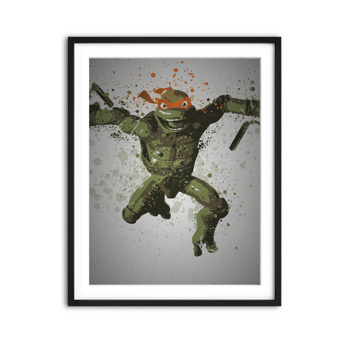 Framed Print 3x4 Black