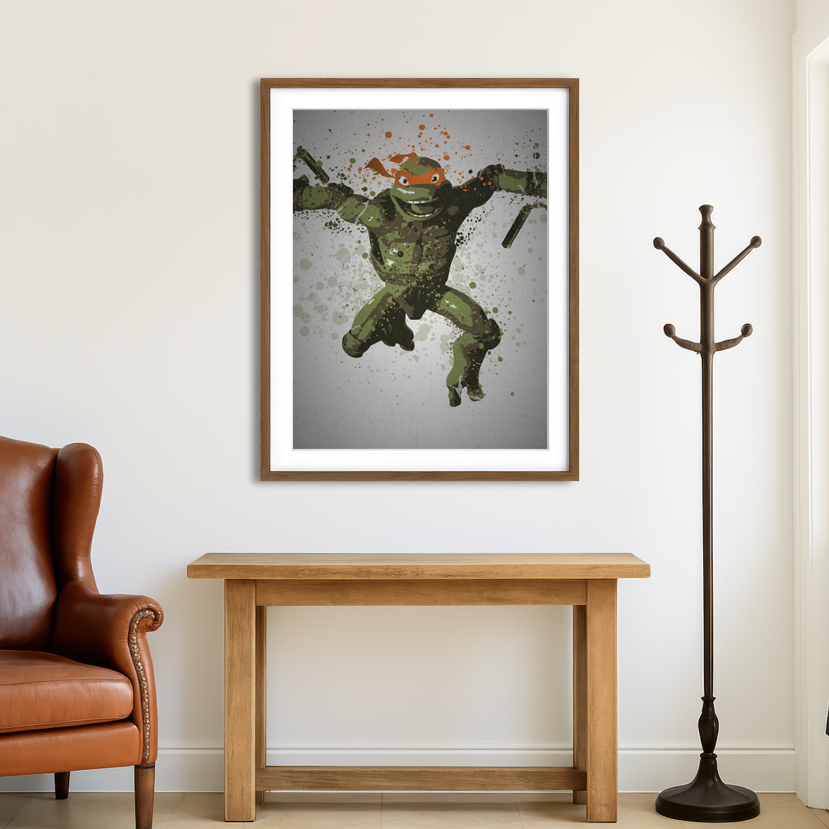 AUTO-MOCKUP ROOM | Michelangelo Wall Art