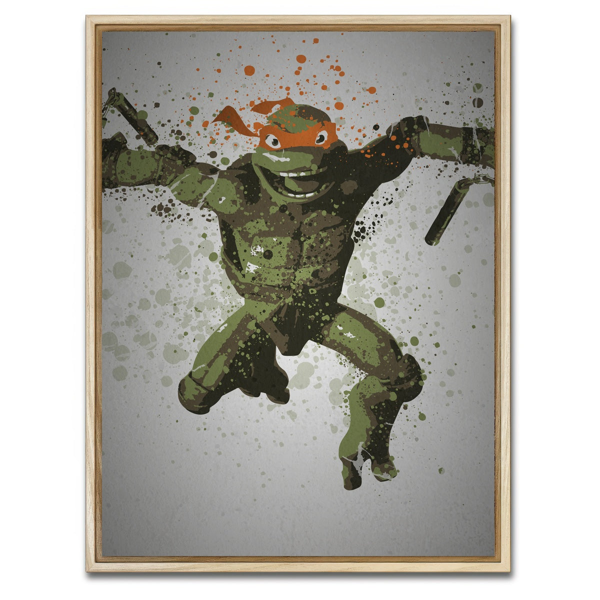 AUTO-MOCKUP WHITE | Michelangelo | 1 Piece | Natural Framed Canvas | group=3x4