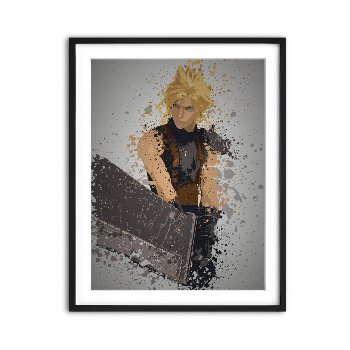 Framed Print 3x4 Black