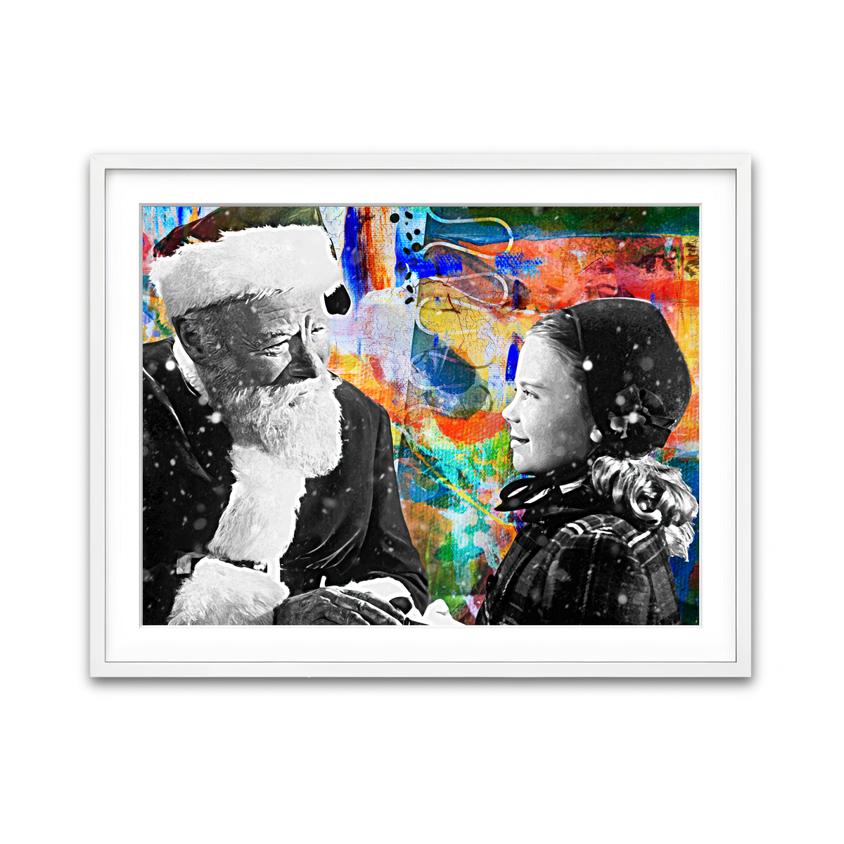 Framed Print 4x3 White