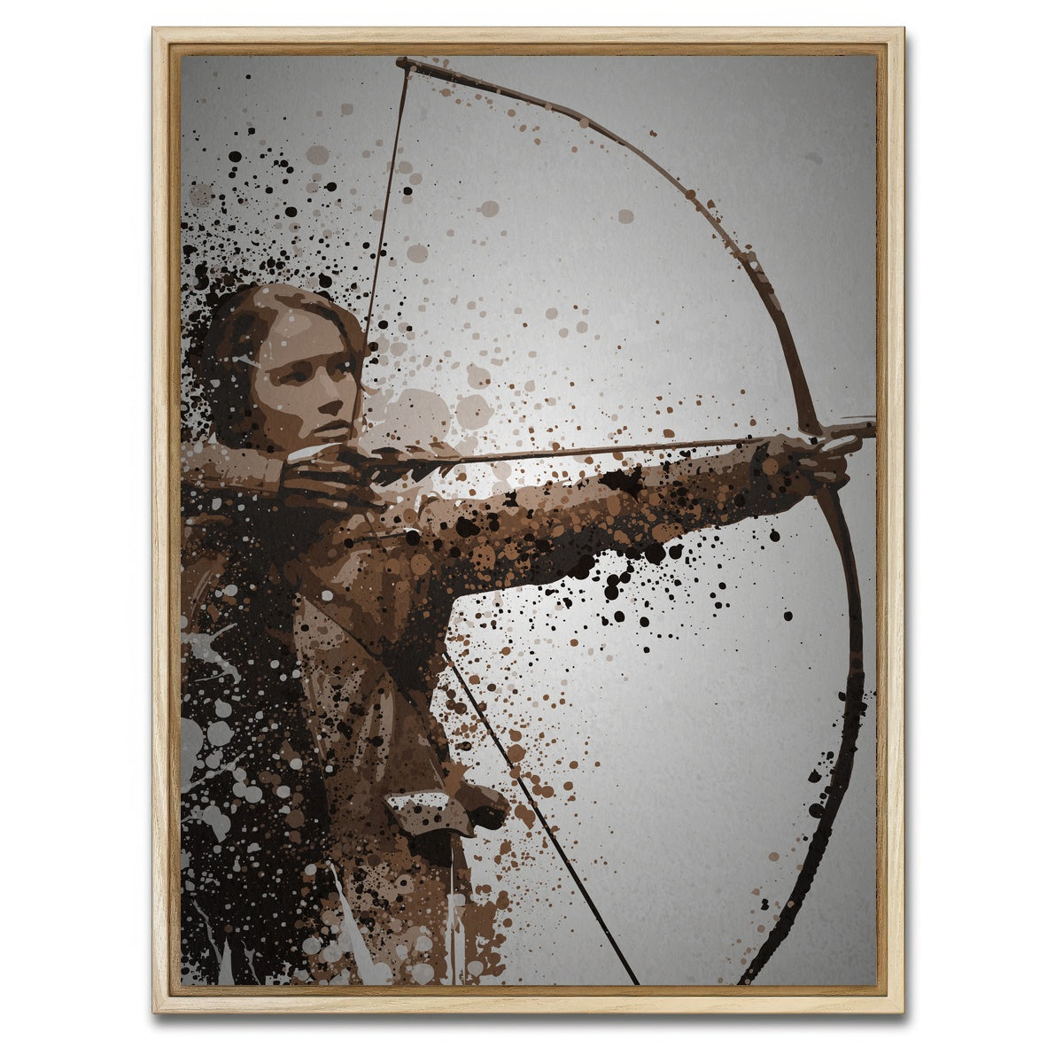 AUTO-MOCKUP WHITE | Mocking Jay | 1 Piece | Natural Framed Canvas | group=3x4