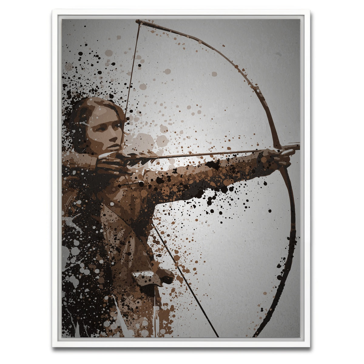 AUTO-MOCKUP WHITE | Mocking Jay | 1 Piece | White Framed Canvas | group=3x4