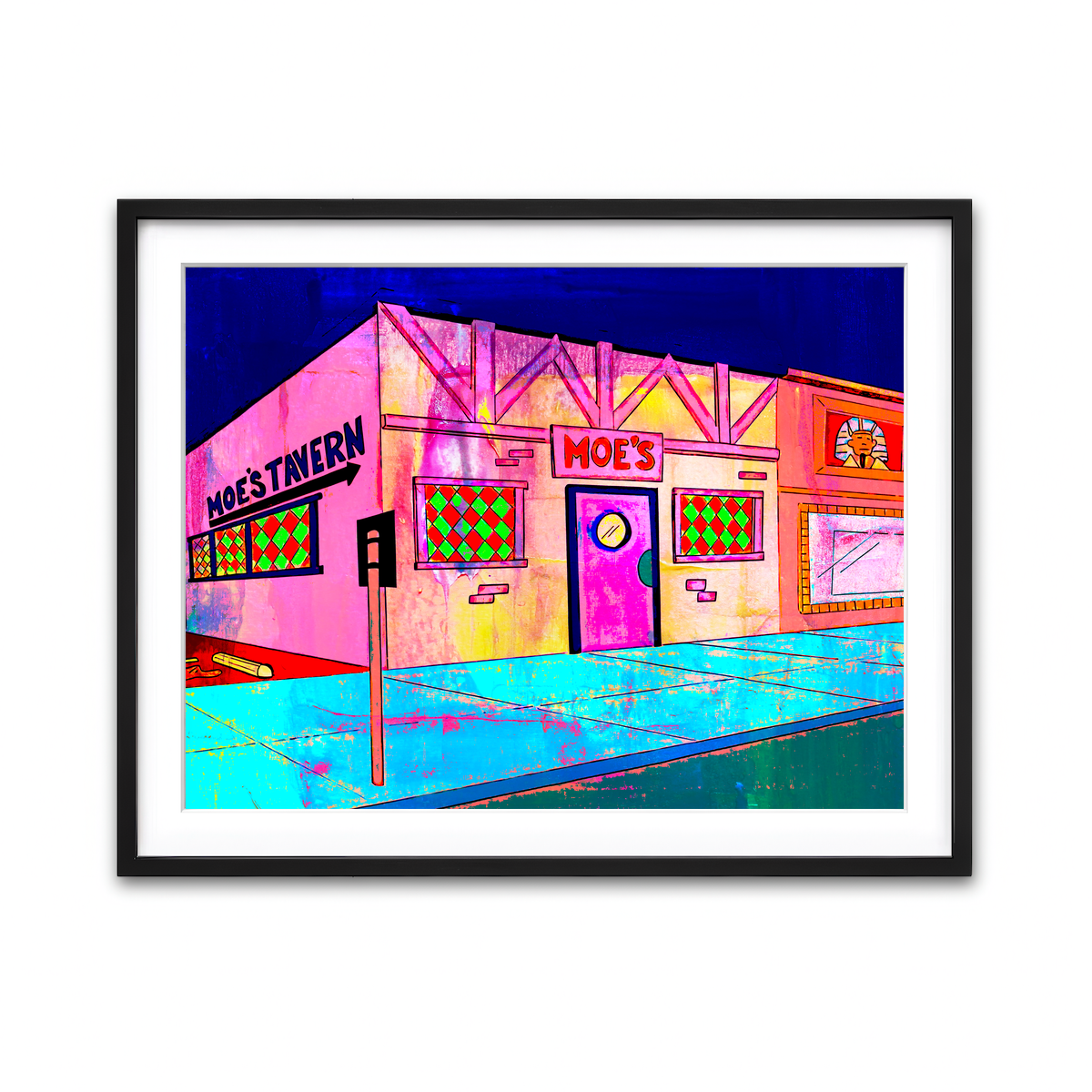 Framed Print 4x3 Black