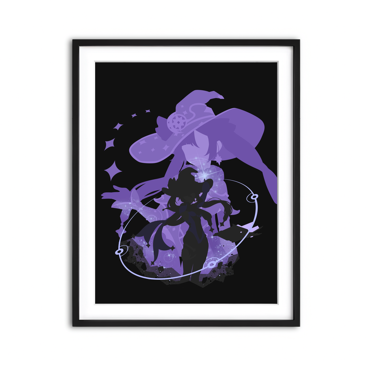 Framed Print 3x4 Black