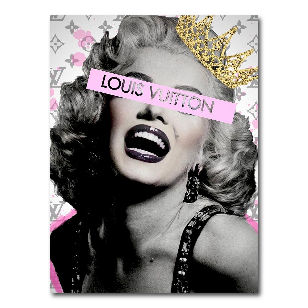 AUTO-MOCKUP WHITE | Monroe See no evil | 1 Piece | Gallery Wrap Canvas | group=3x4