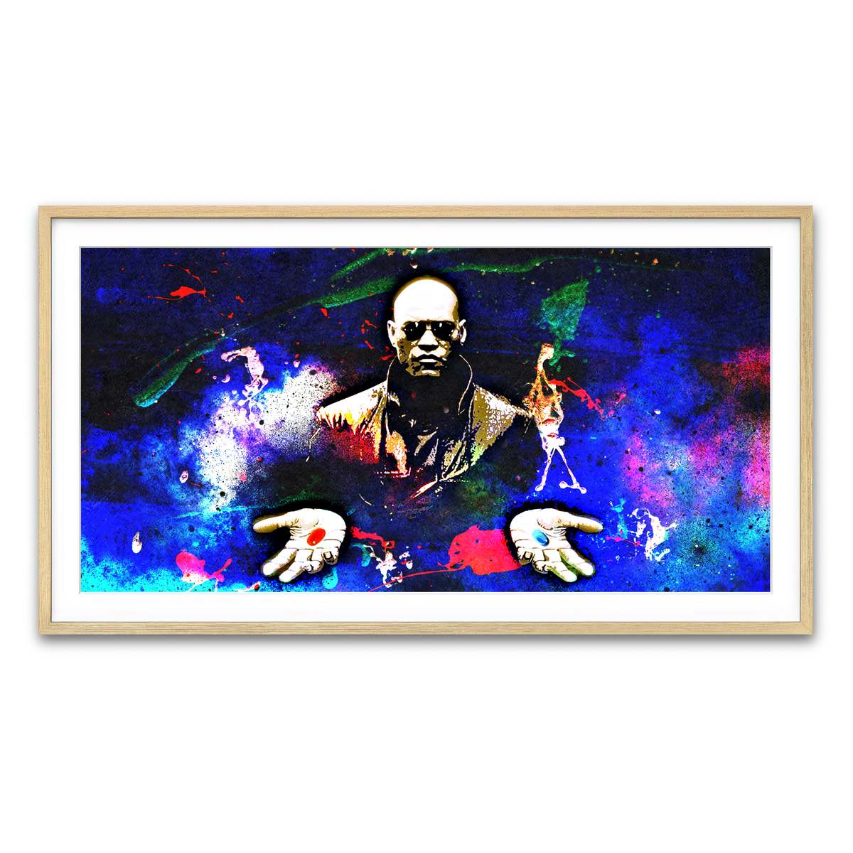 Framed Print 2x1 Natural