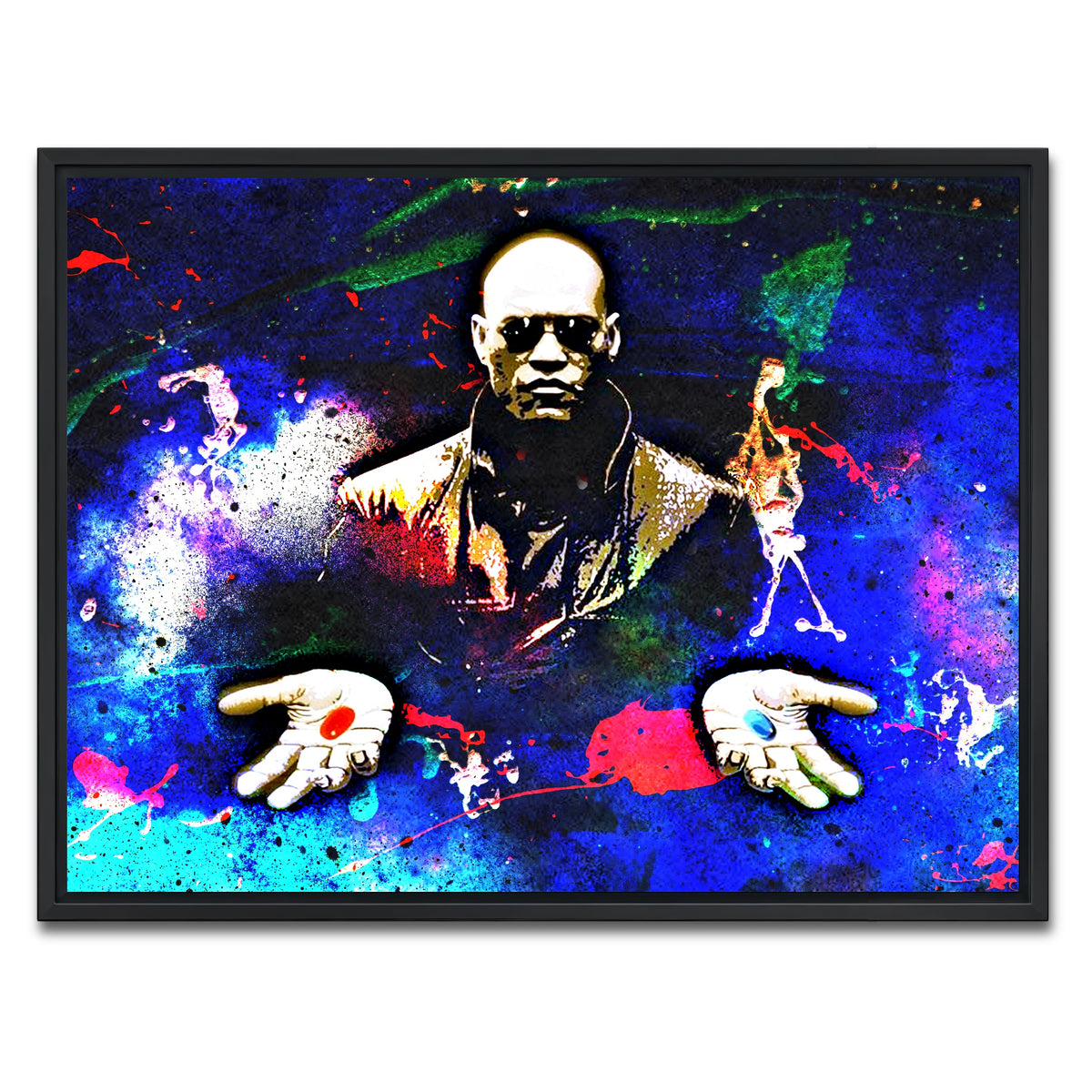 AUTO-MOCKUP WHITE | Morpheus | 1 Piece | Black Frame | group=4x3