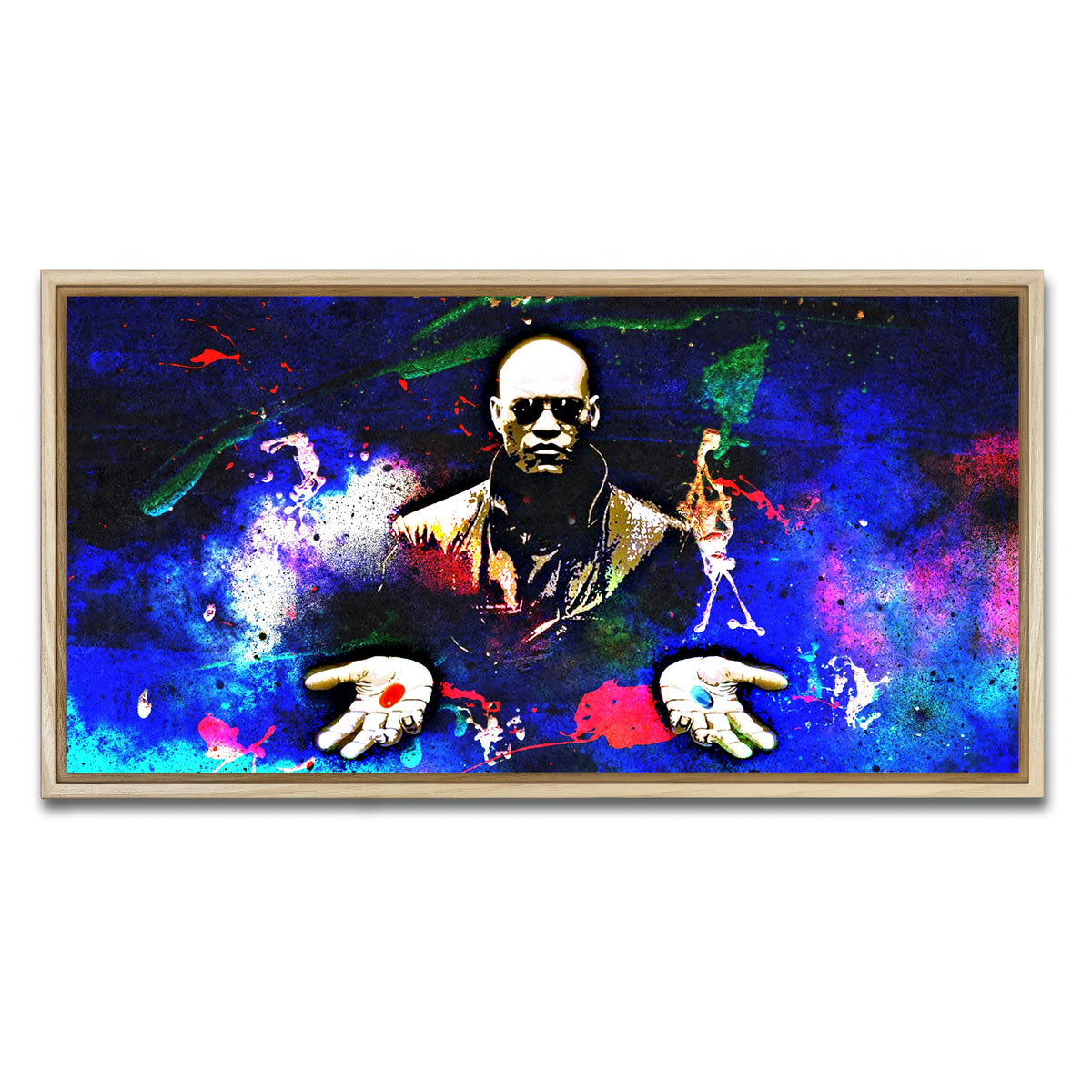 AUTO-MOCKUP WHITE | Morpheus | 1 Piece | Natural Frame | group=2x1