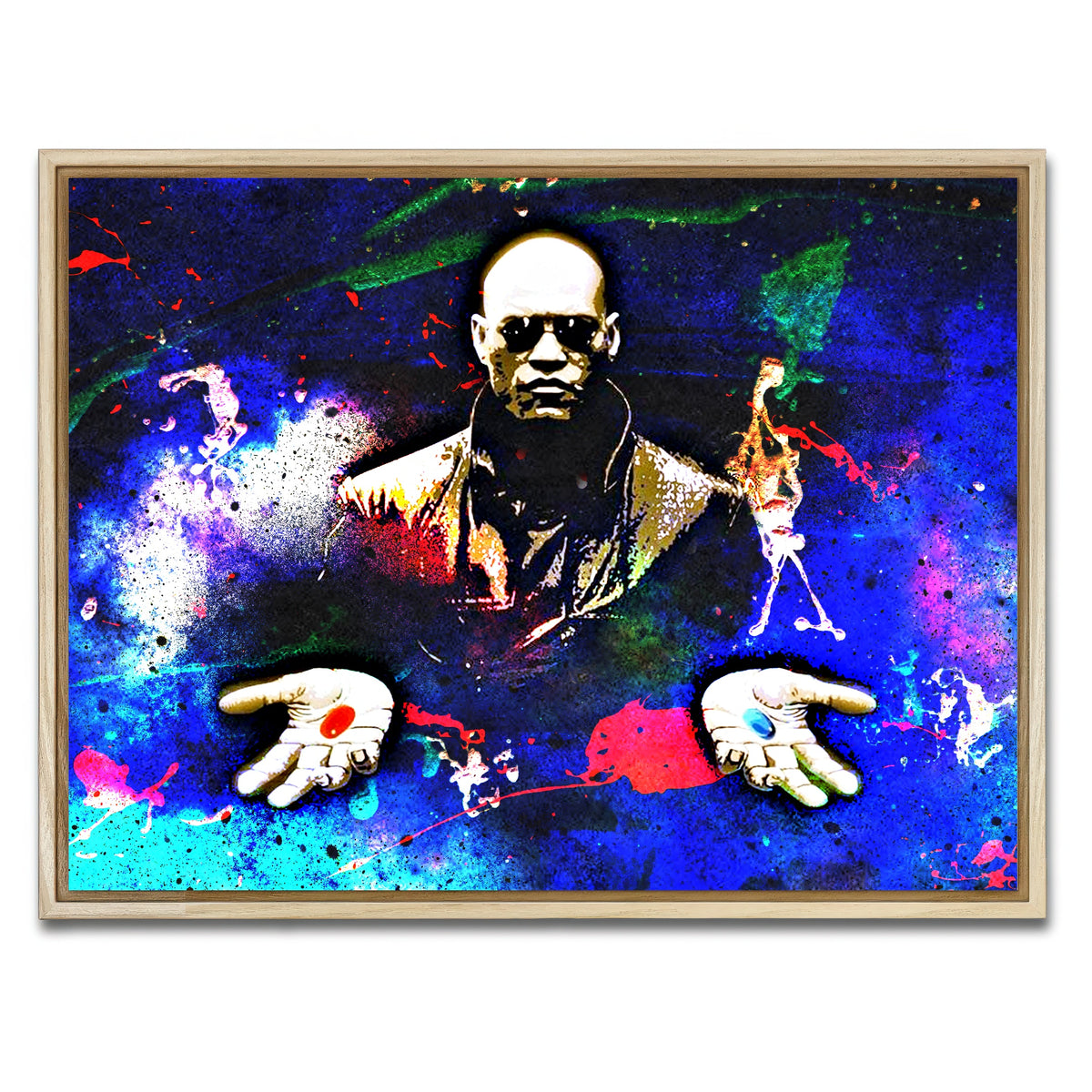 AUTO-MOCKUP WHITE | Morpheus | 1 Piece | Natural Frame | group=4x3