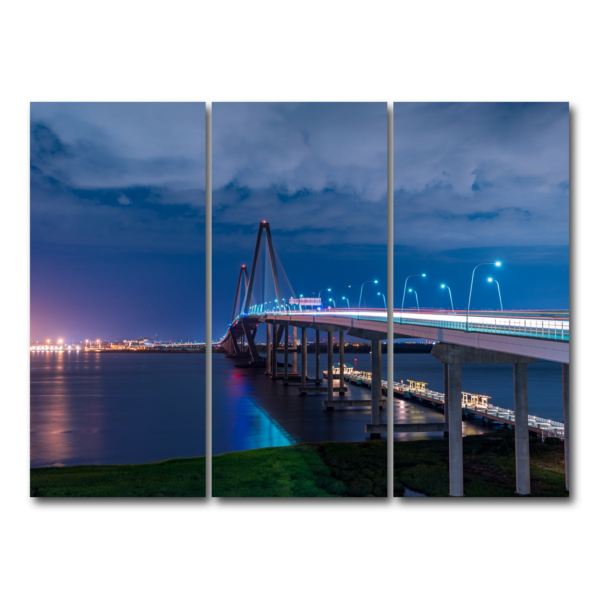 AUTO-MOCKUP WHITE | Mount Pleasant SC | 3 Piece | Gallery Wrap Canvas | group=8x18