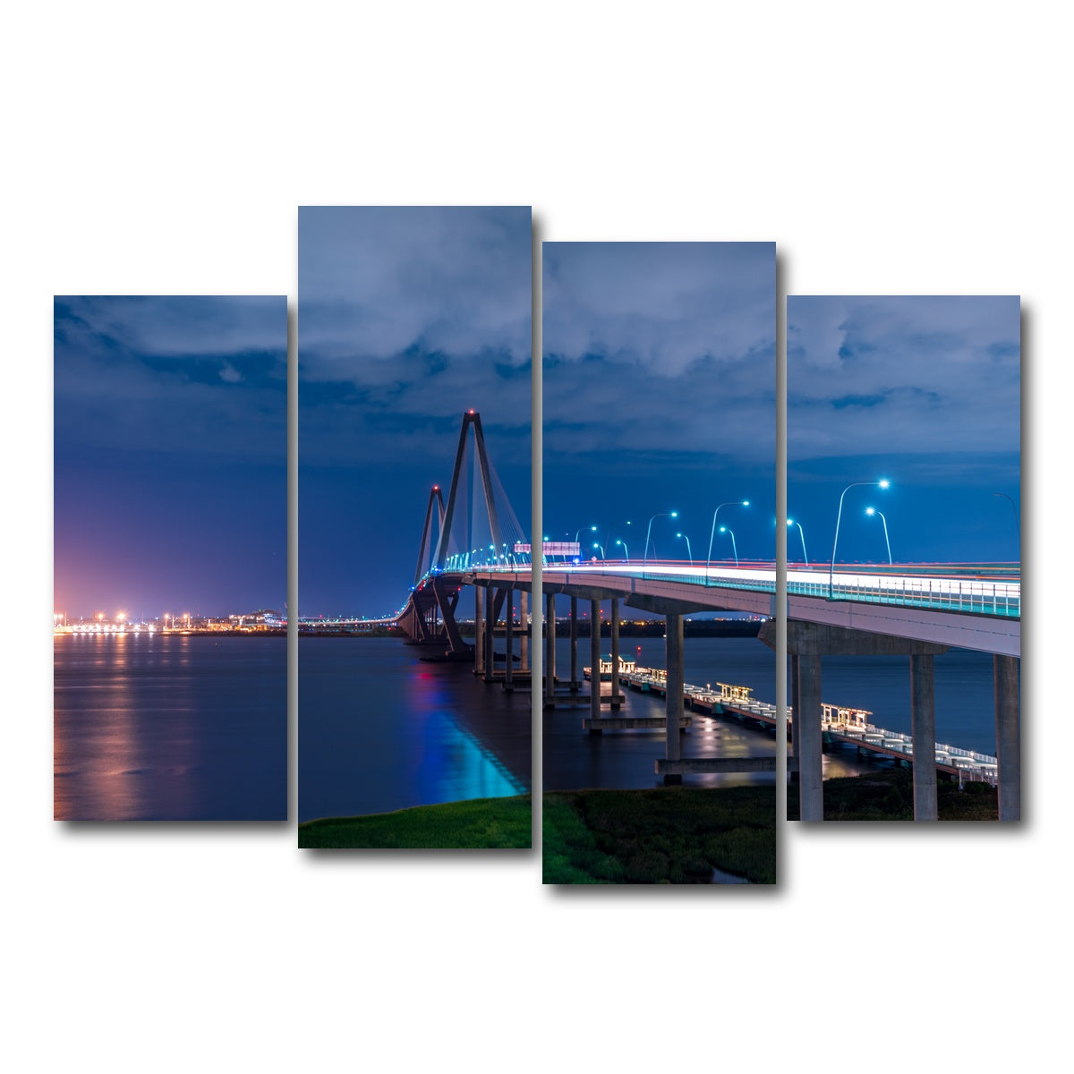 AUTO-MOCKUP WHITE | Mount Pleasant SC | 4 Piece | Gallery Wrap Canvas | group=4_normal