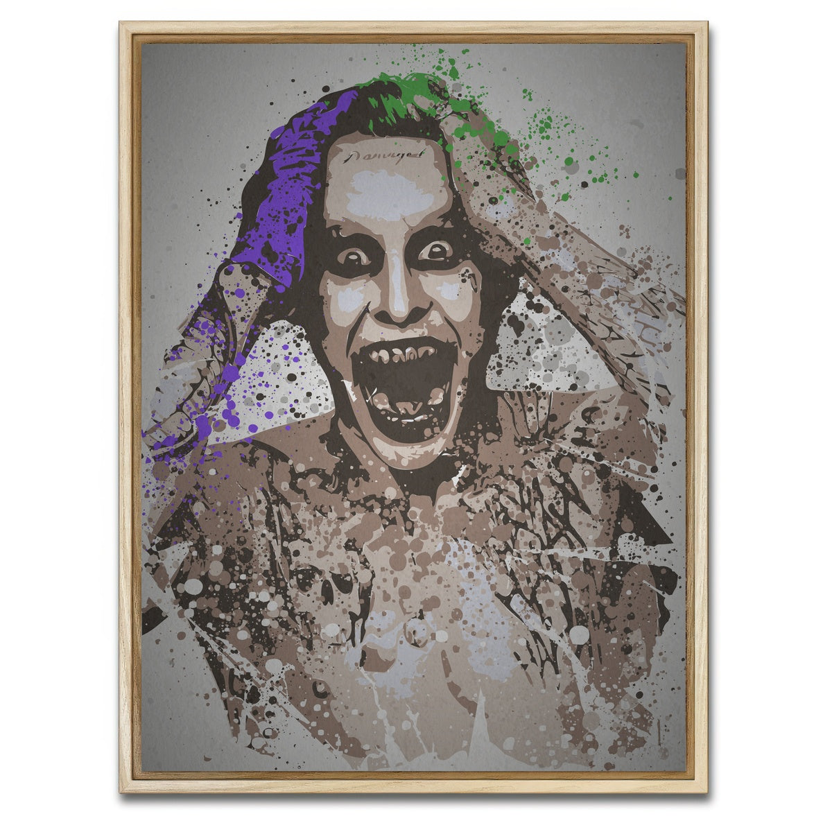 AUTO-MOCKUP WHITE | Mr J | 1 Piece | Natural Framed Canvas | group=3x4