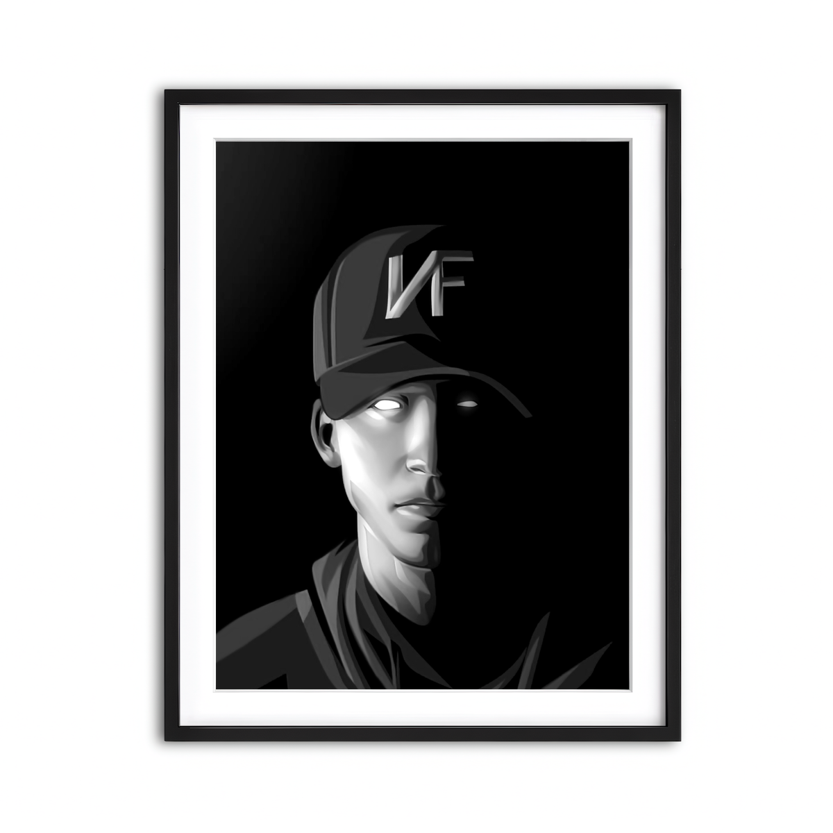 Framed Print 3x4 Black