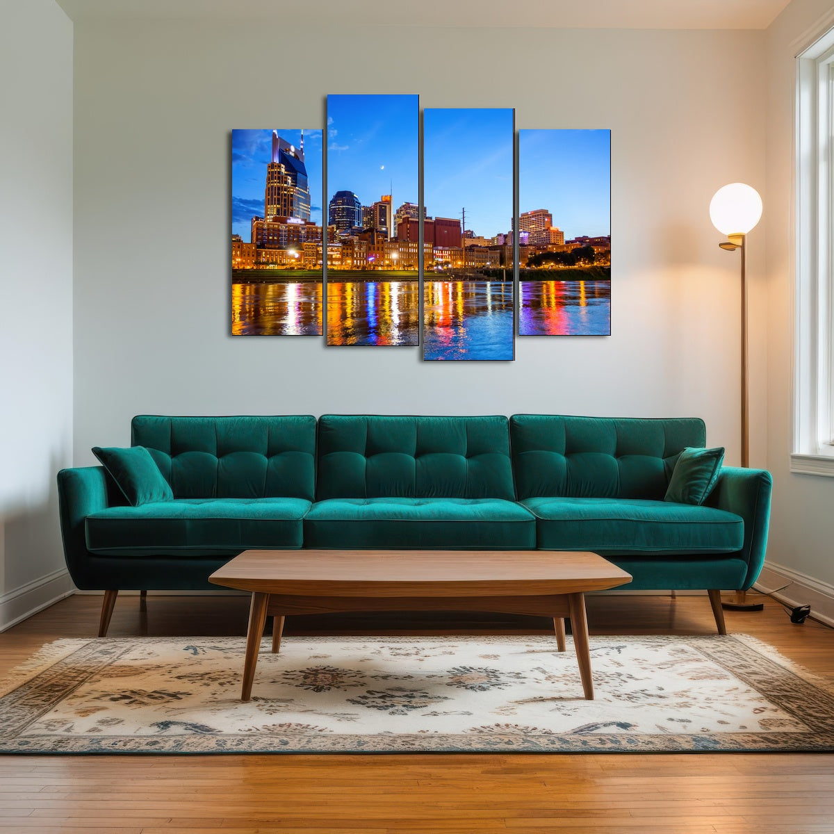 AUTO-MOCKUP ROOM | Nashville Skyline Cumberland River