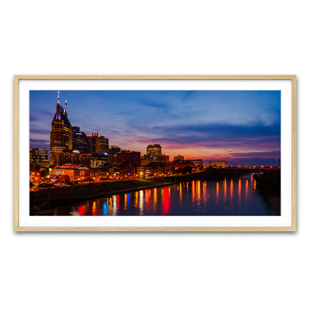 Framed Print 2x1 Natural