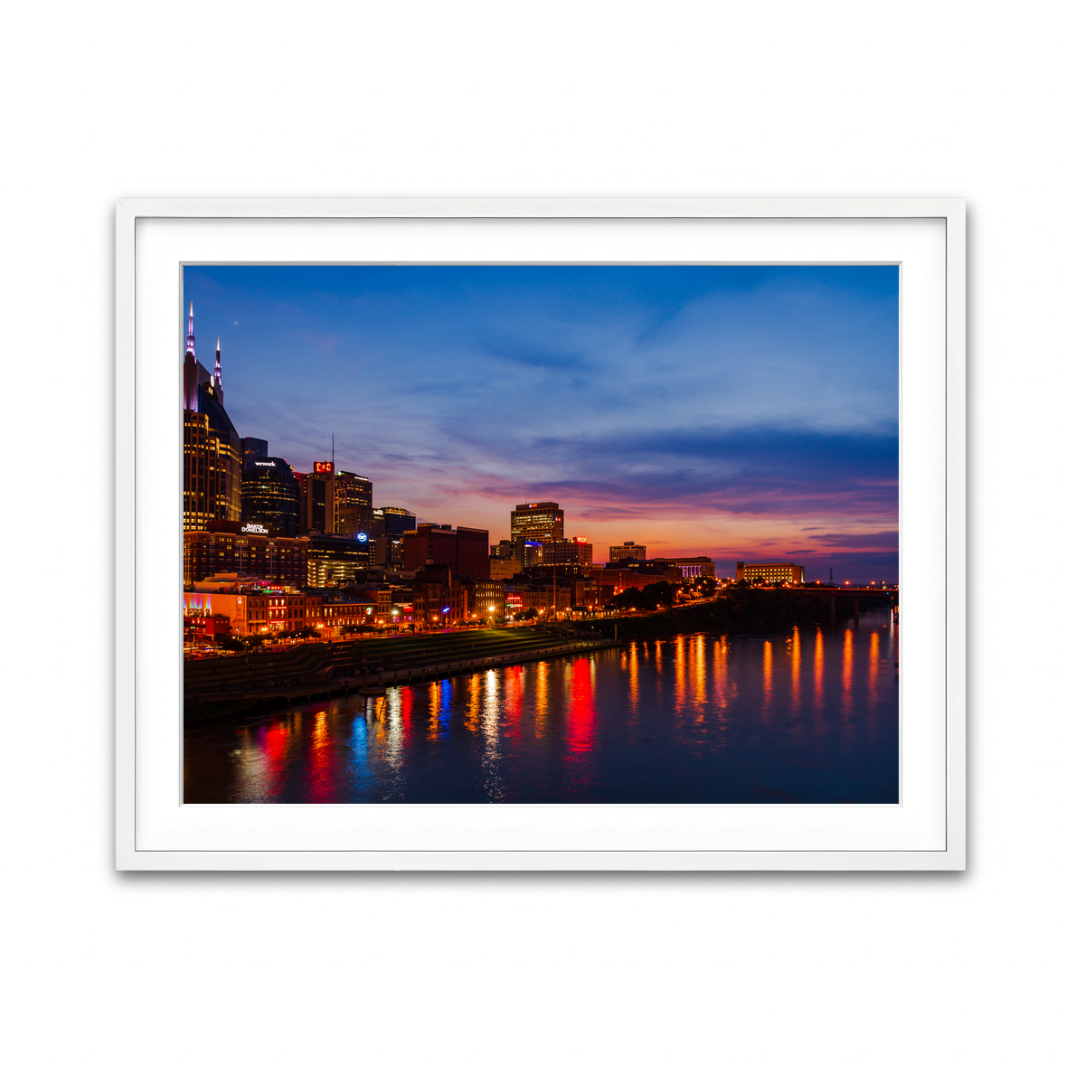 Framed Print 4x3 White