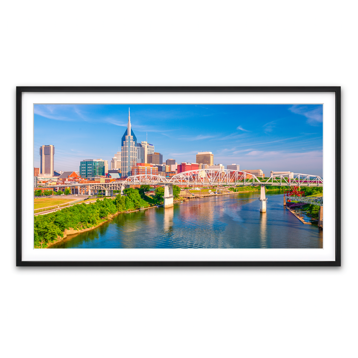 Framed Print 2x1 Black
