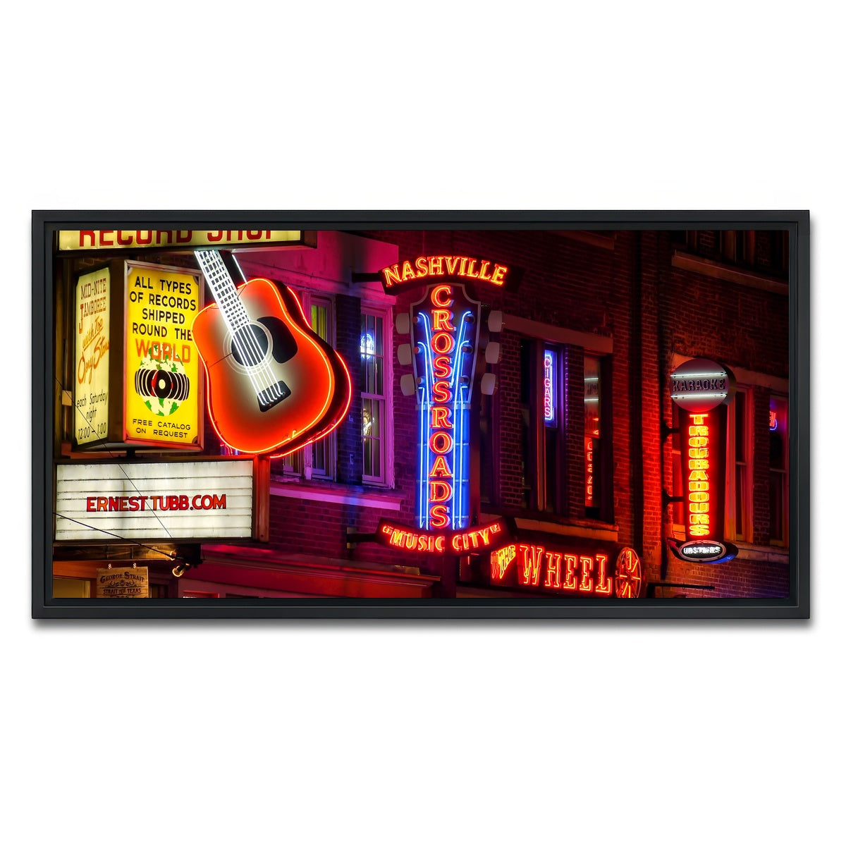 AUTO-MOCKUP WHITE | Nashville | 1 Piece | Black Framed Canvas | group=2x1