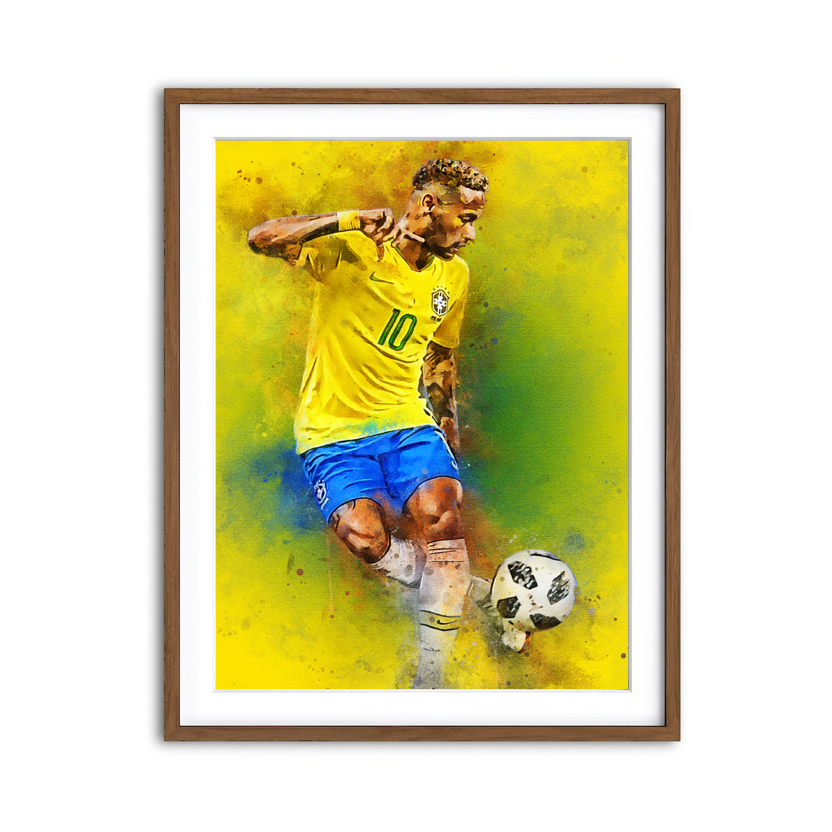 Framed Print 3x4 Walnut