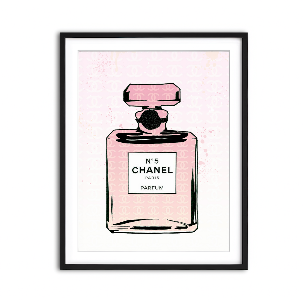 Framed Print 3x4 Black