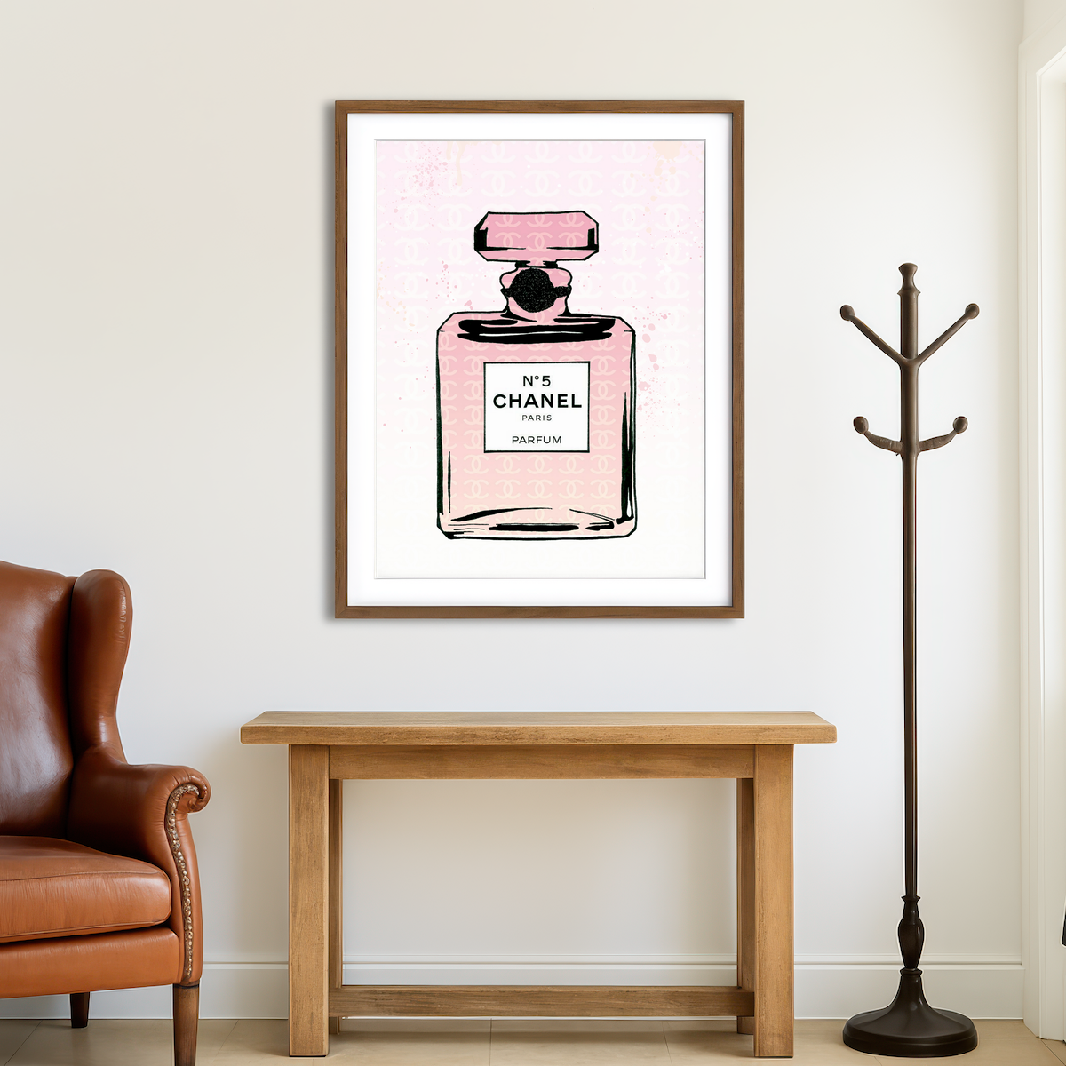 AUTO-MOCKUP ROOM | No.5 CC Wall Art