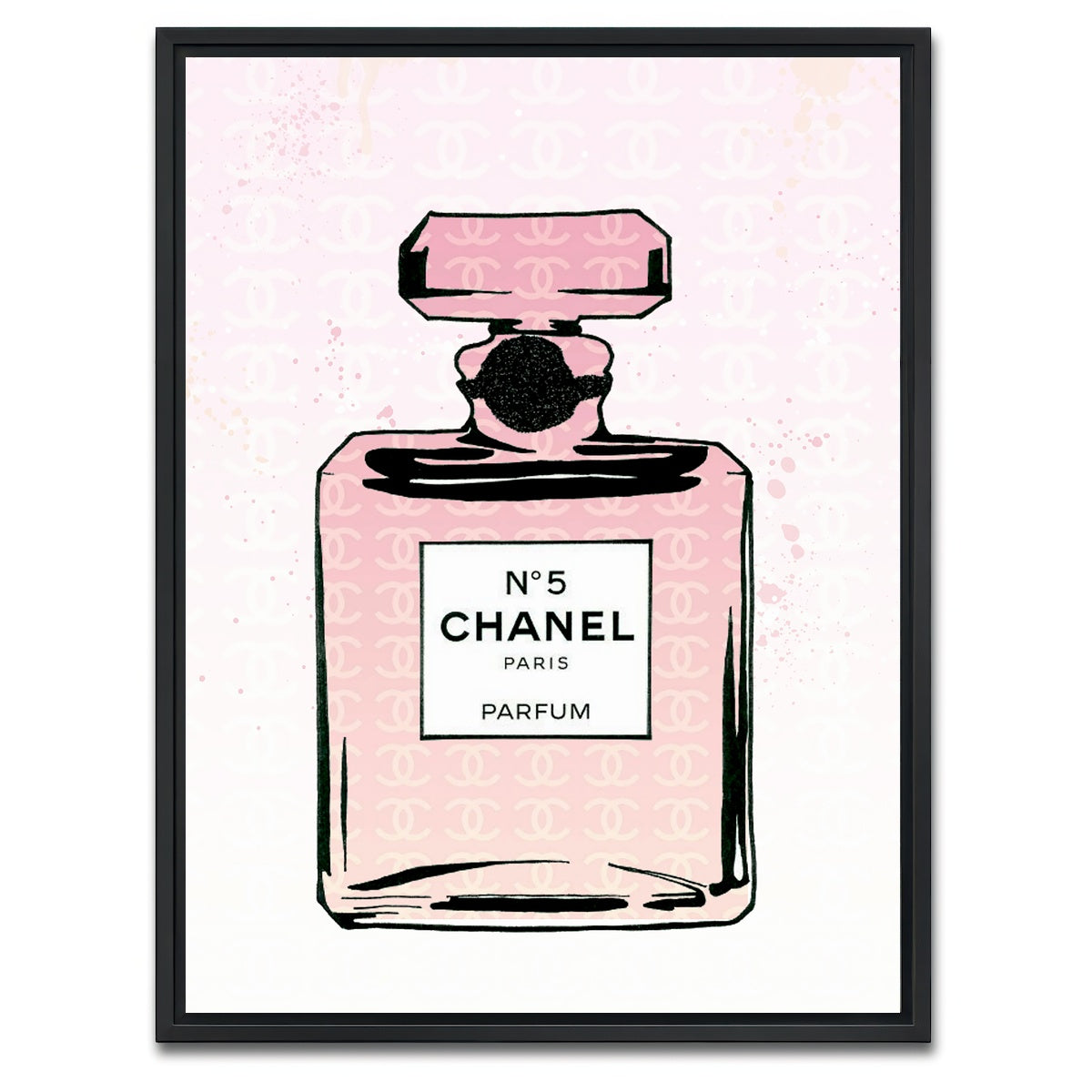 AUTO-MOCKUP WHITE | No.5 CC | 1 Piece | Black Framed Canvas | group=3x4