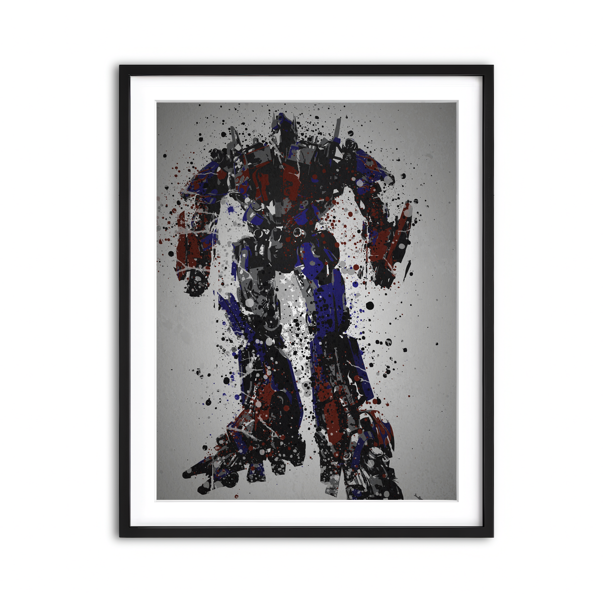 Framed Print 3x4 Black