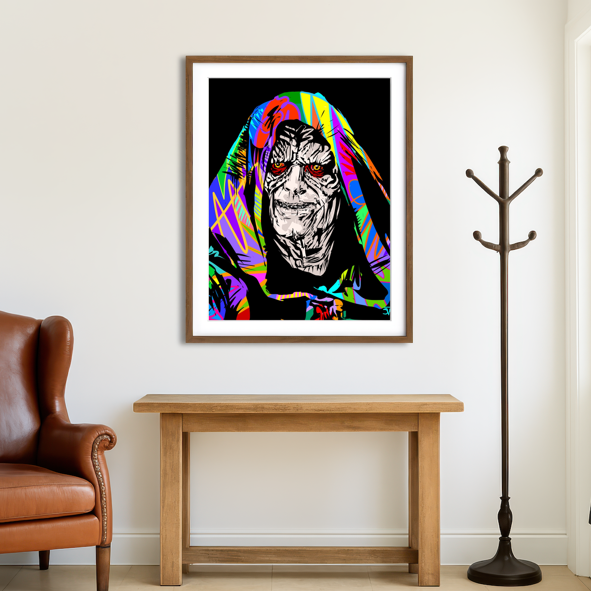 AUTO-MOCKUP ROOM | Palpatine Wall Art