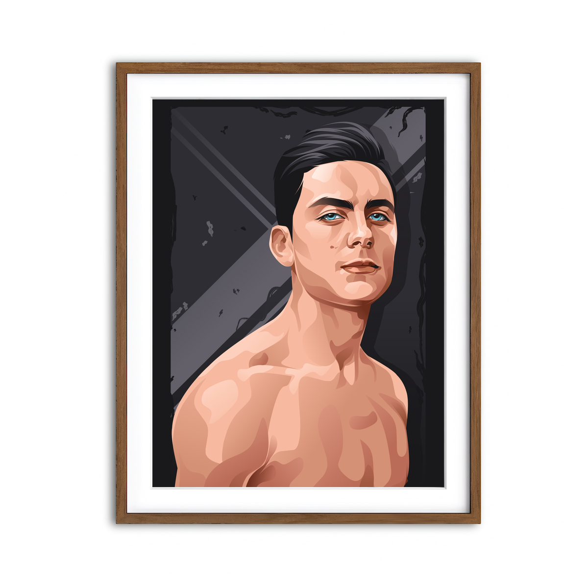 Framed Print 3x4 Walnut