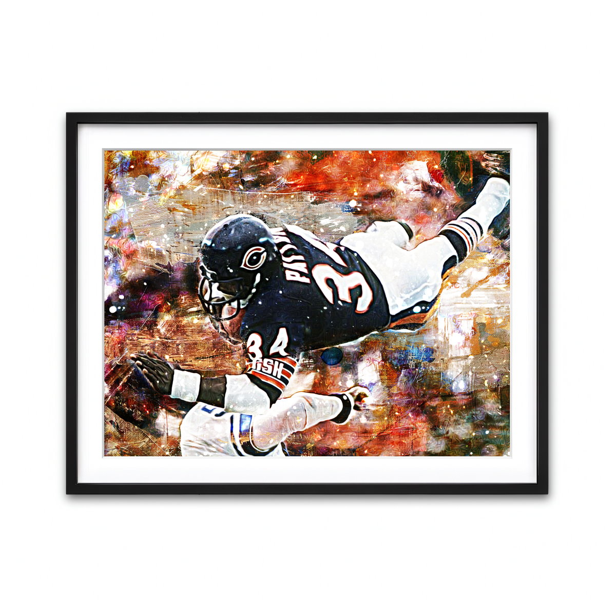 Framed Print 4x3 Black