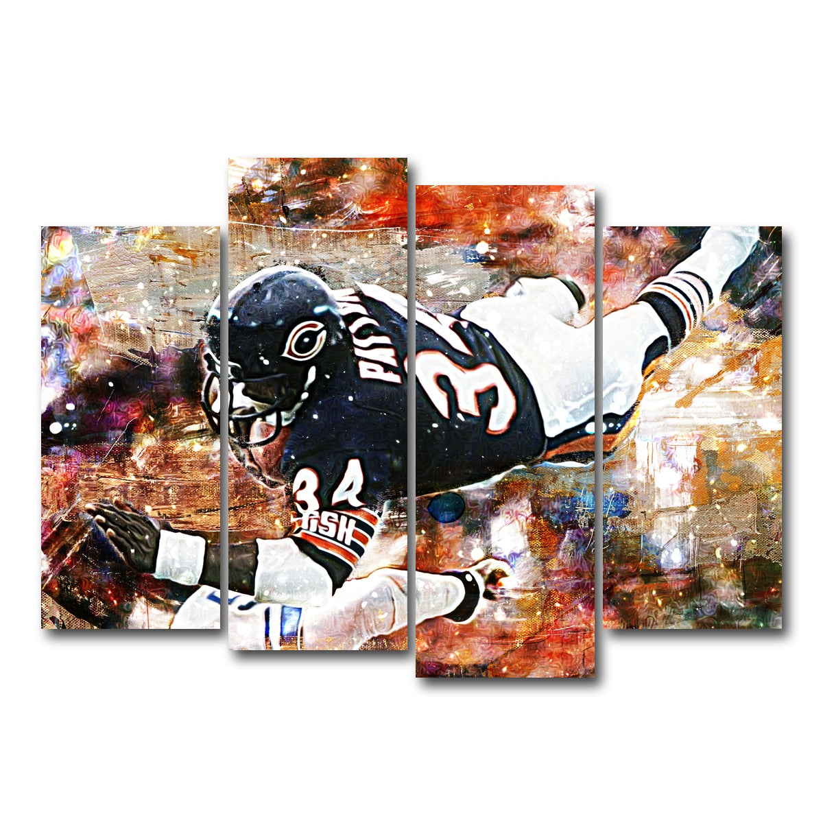 AUTO-MOCKUP WHITE | Payton | 4 Piece | Gallery Wrapped | group=4_normal