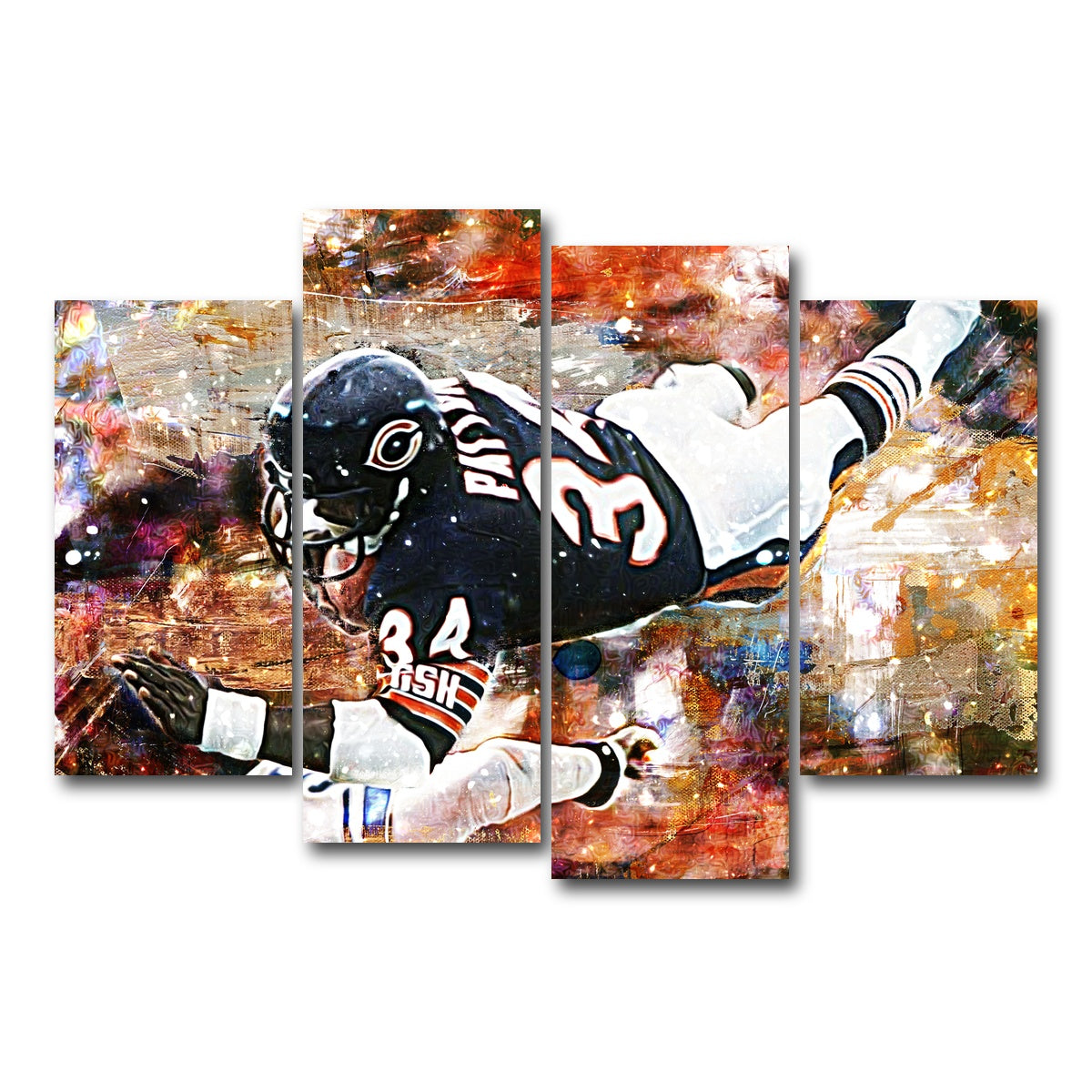 AUTO-MOCKUP WHITE | Payton | 4 Piece | Gallery Wrapped | group=4_short