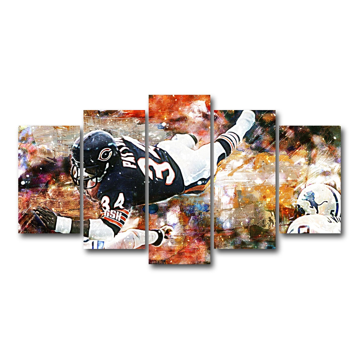 AUTO-MOCKUP WHITE | Payton | 5 Piece | Gallery Wrapped | group=5_normal