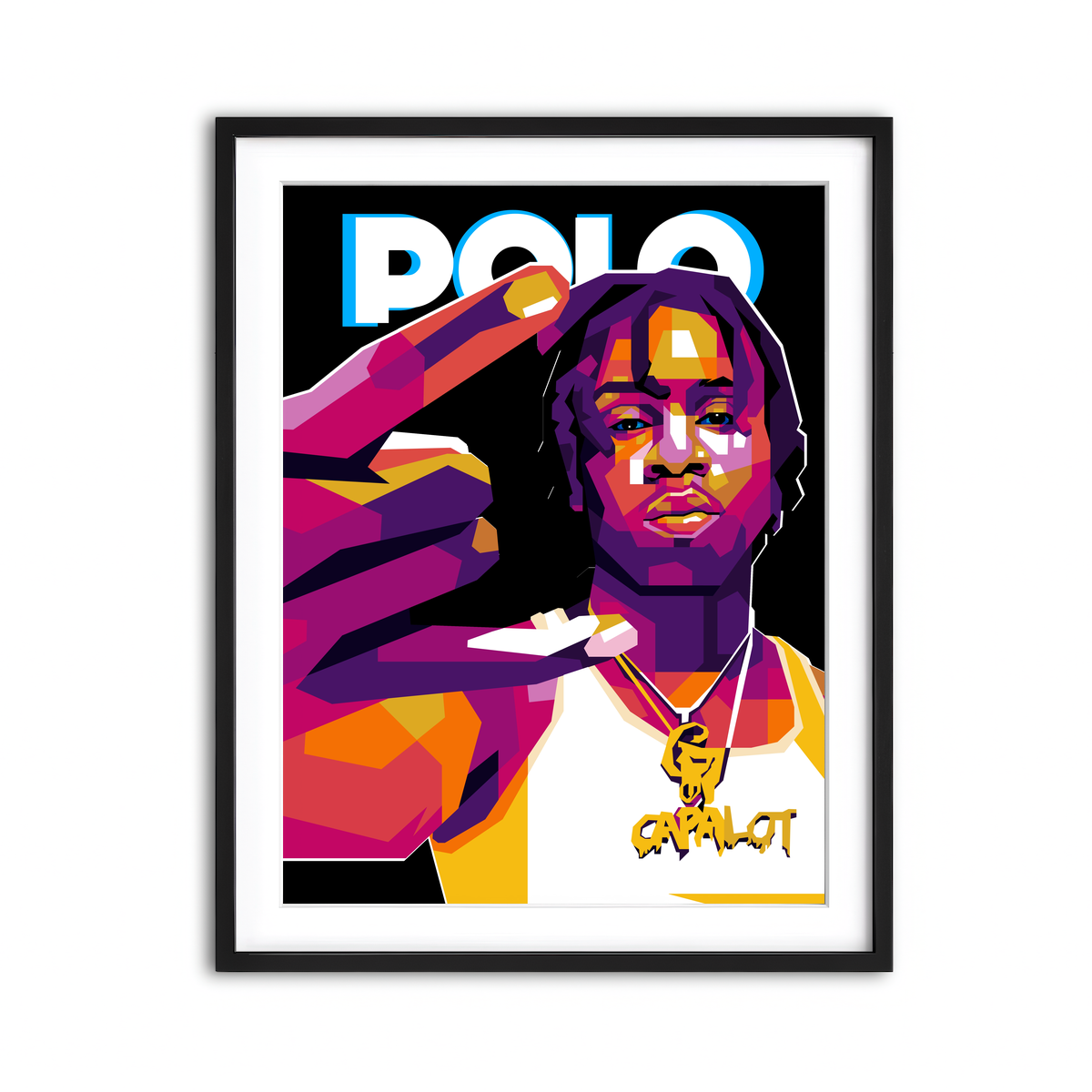 Framed Print 3x4 Black