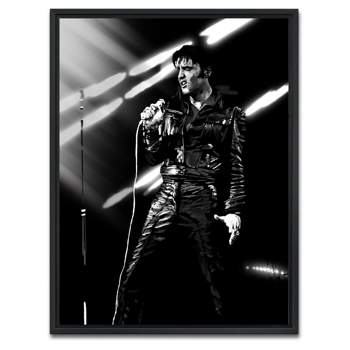 AUTO-MOCKUP WHITE | Presley | 1 Piece | Black Framed Canvas | group=3x4