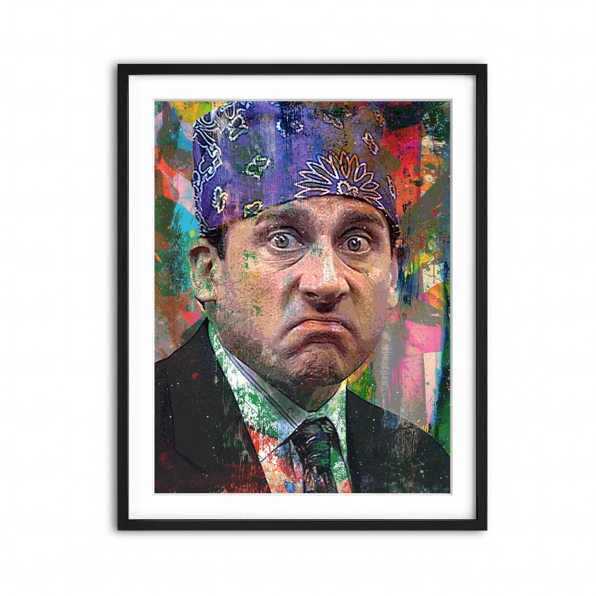 Framed Print 3x4 Black