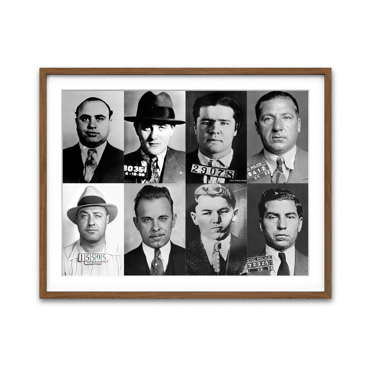 Framed Print 4x3 Walnut